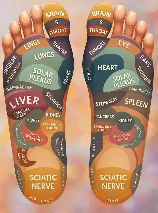 Foot Reflexology services by best bridal makeup artist in Tirupati RK Makeup Studio