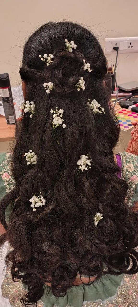 Hair Services services by best bridal makeup artist in Tirupati RK Makeup Studio
