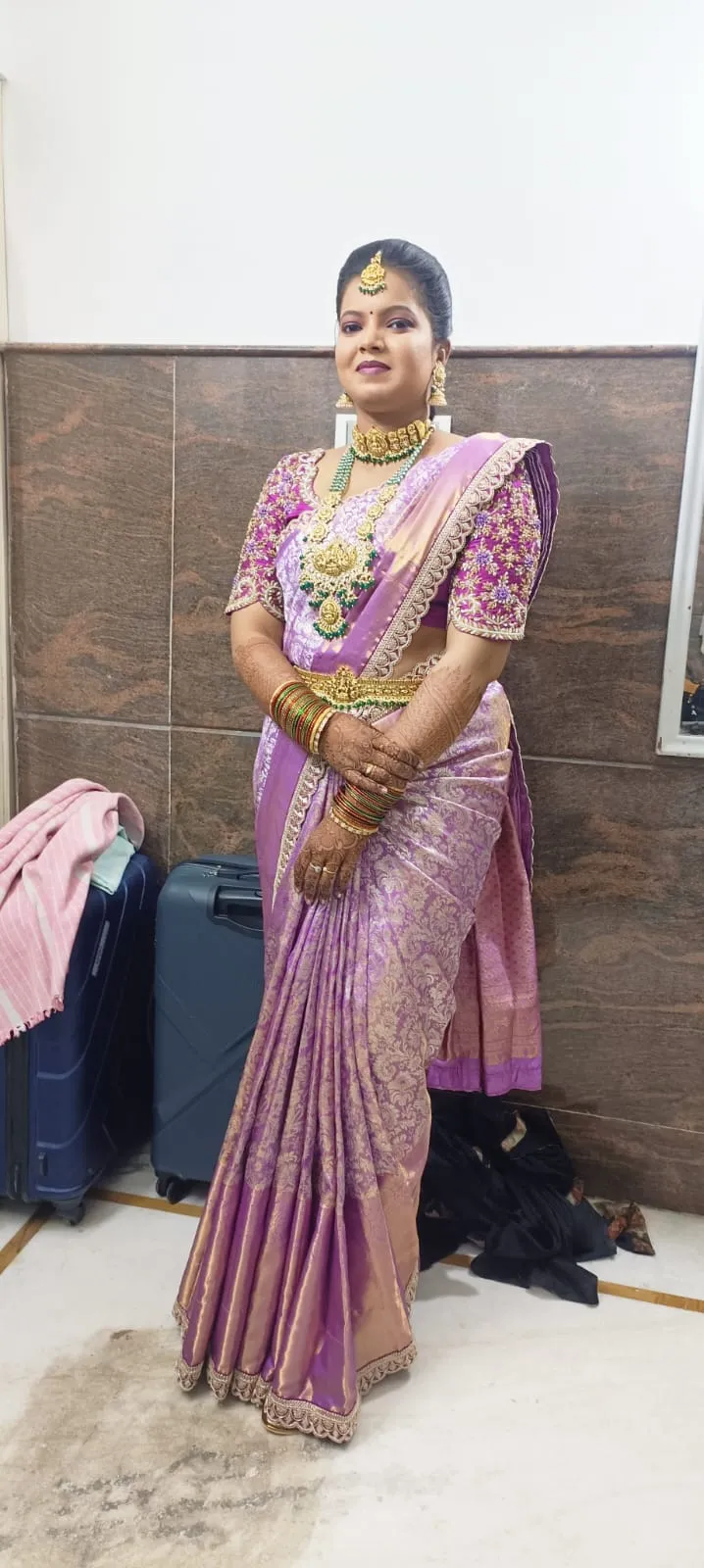 Saree Draping image 2 - RK Makeup Studio Tirupati